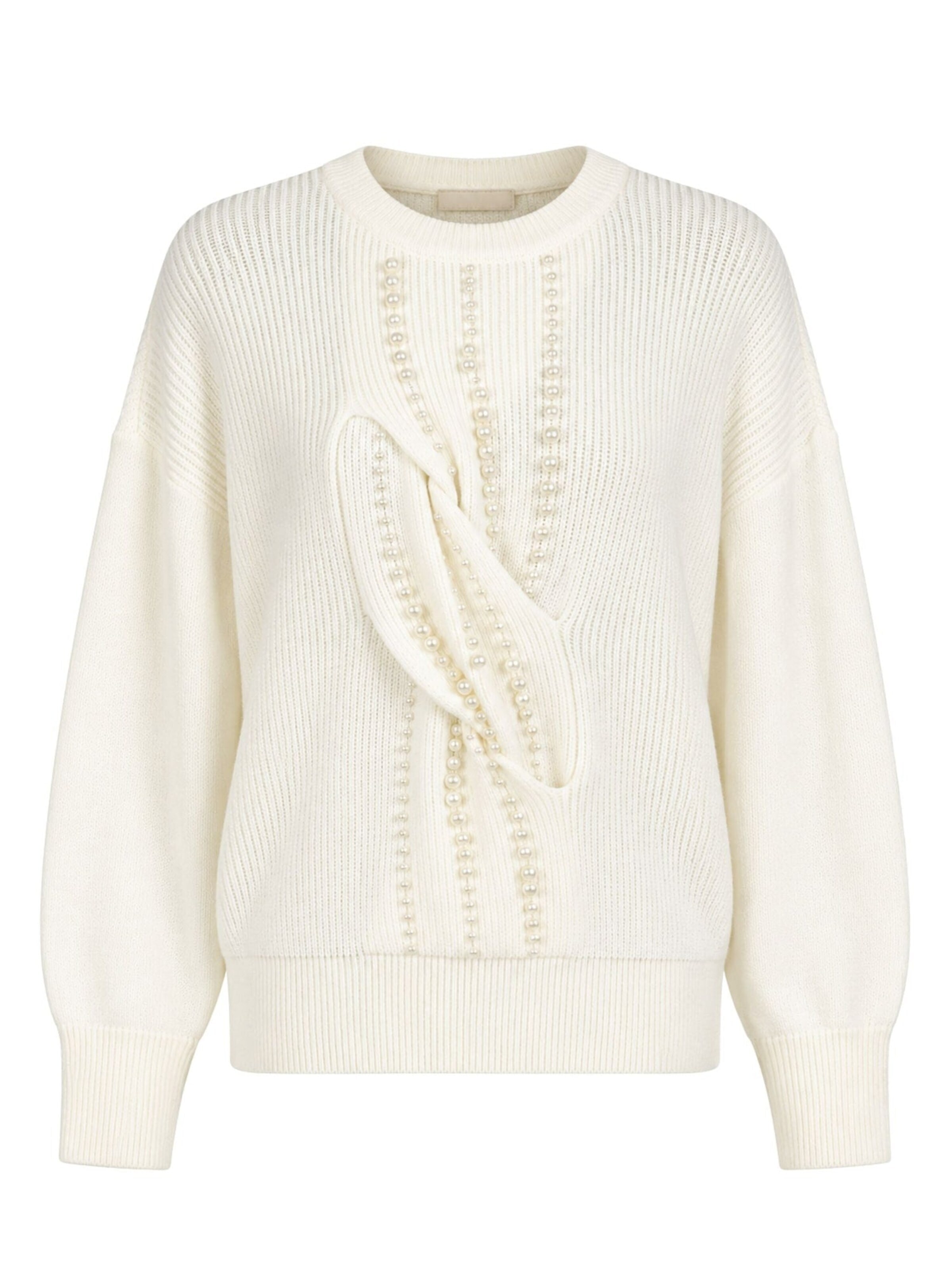Pull-over Twinset en blanc : devant
