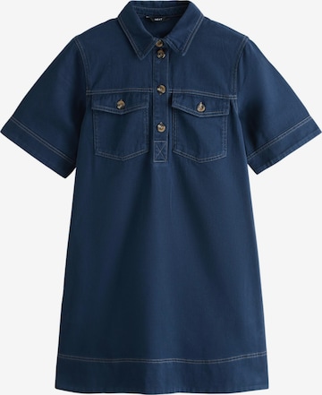 Robe-chemise Next en bleu : devant