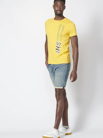 KOROSHI - Camisa em amarelo