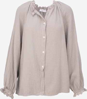 Chemisier 'Emma' Seasons of April en marron : devant