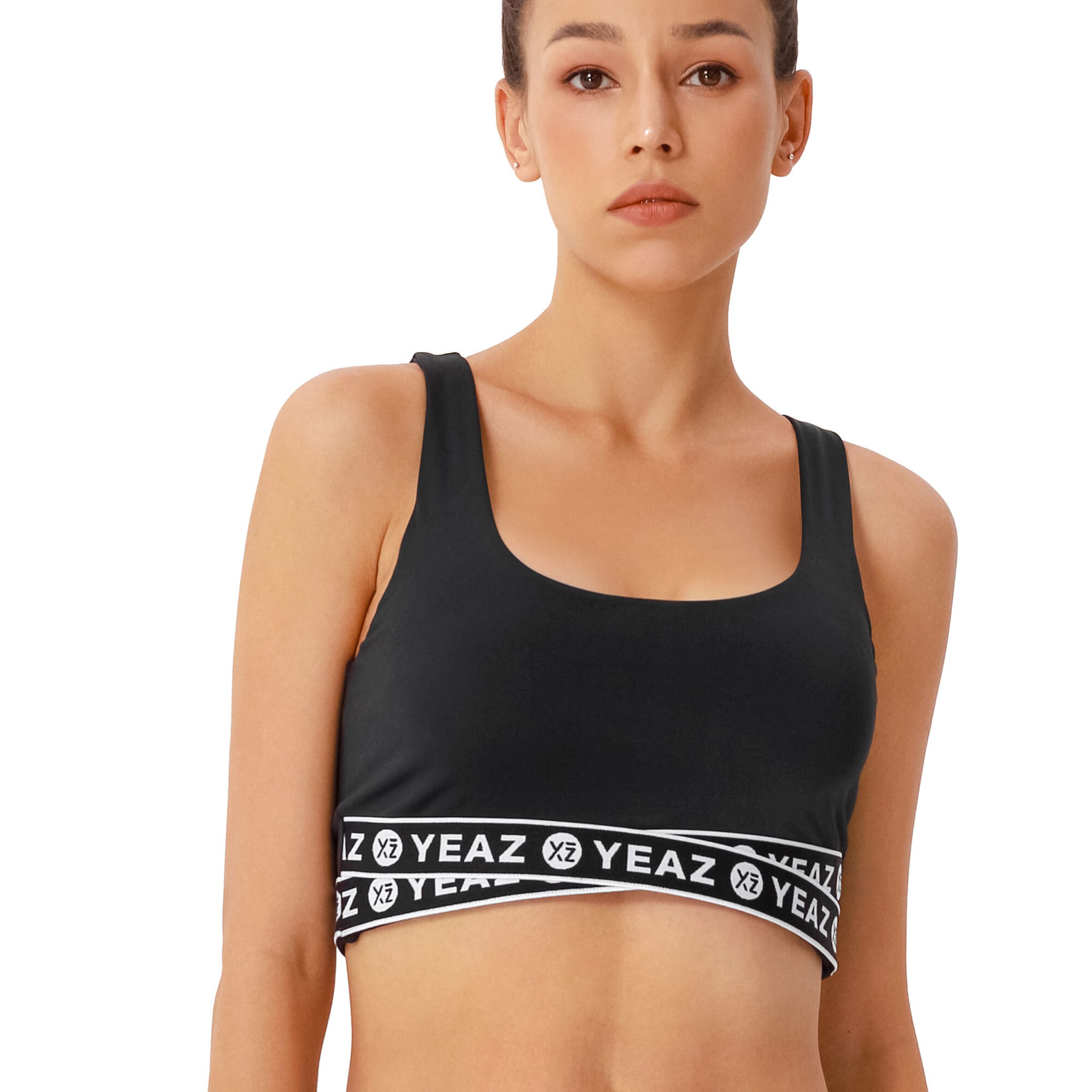 Top sportivo di YEAZ in nero