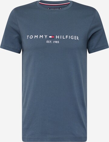 TOMMY HILFIGER Tričko – modrá: přední strana