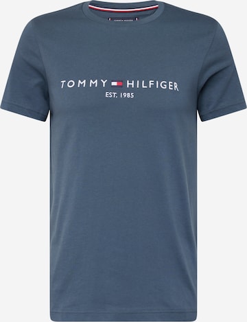 T-Shirt TOMMY HILFIGER en bleu : devant