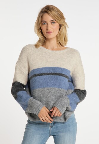 usha BLUE LABEL Pullover in Grau: predná strana