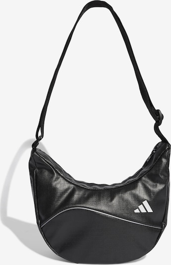 Sportinis krepšys 'Glow Shoulder' iš ADIDAS SPORTSWEAR, spalva – juoda / balta, Prekių apžvalga