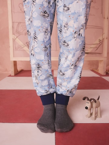 Cath Kidston - Pijama 'Wallace and Grommit' em azul
