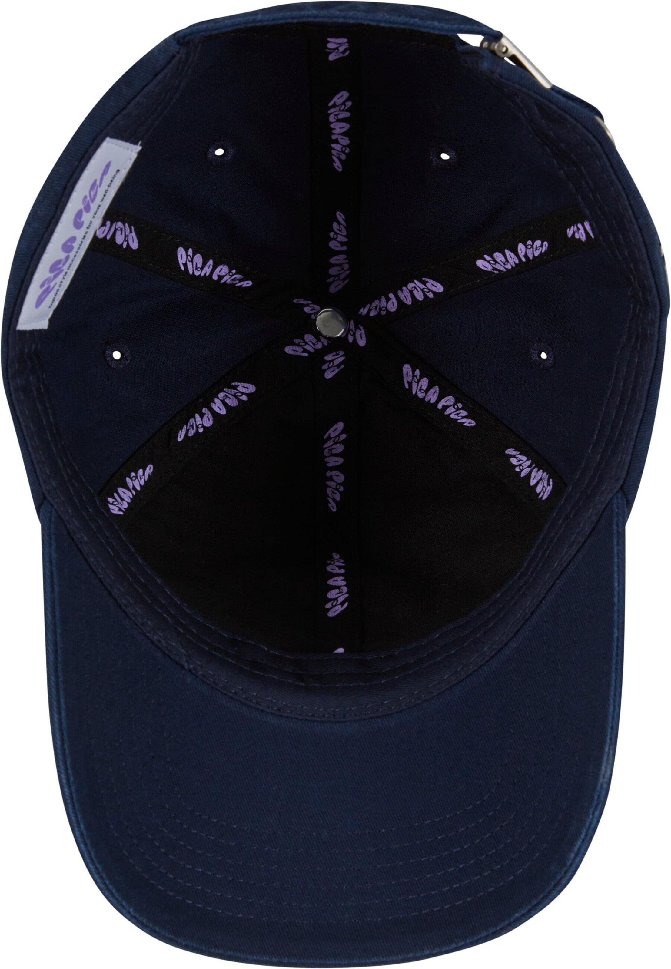 Pica Pica Cap 'Orange Spritz' in Blue