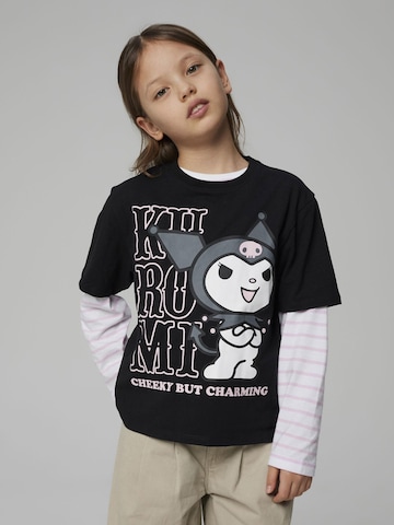NAME IT Shirt in Zwart: voorkant