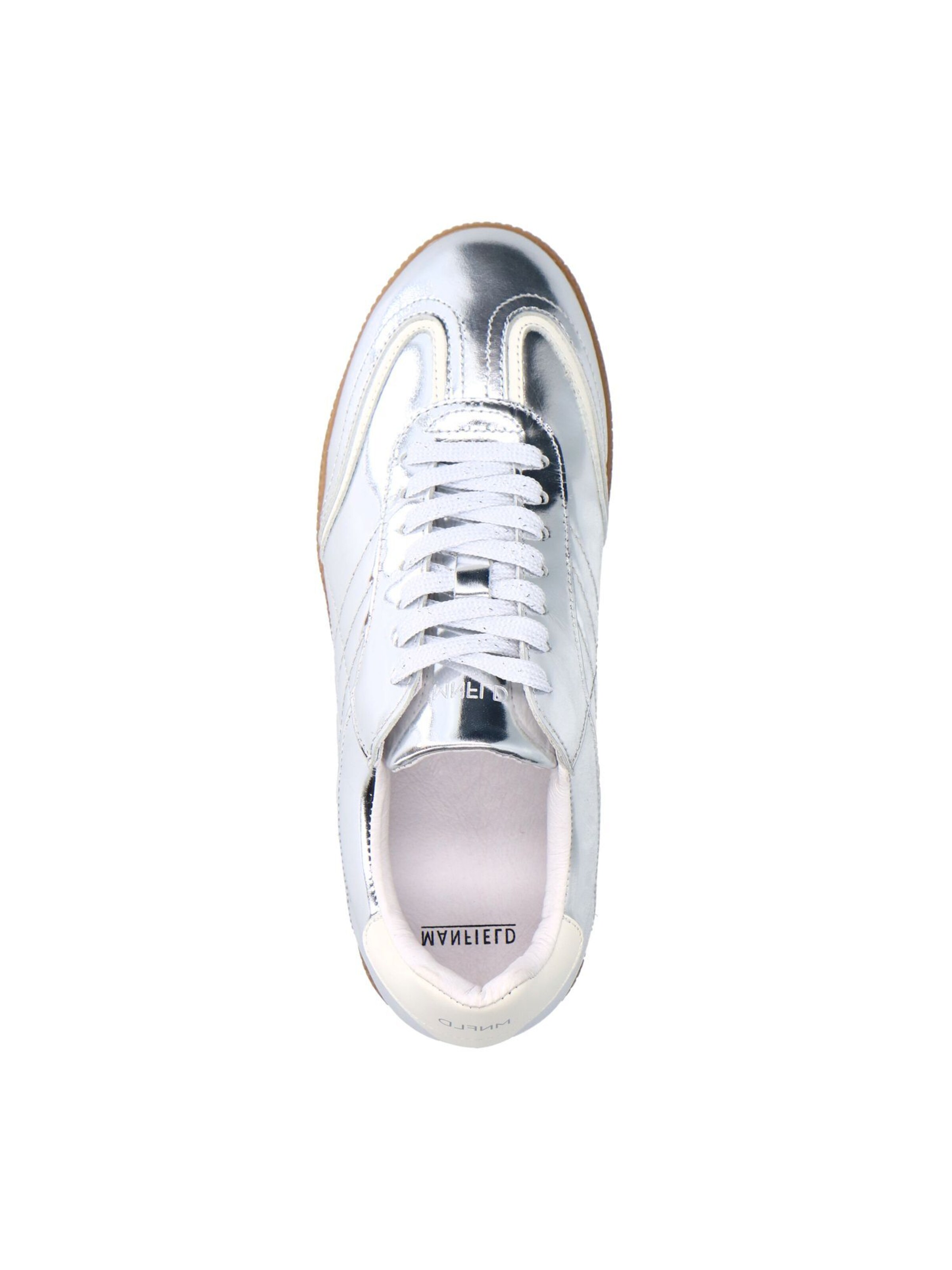 MANFIELD Sneaker in Silber