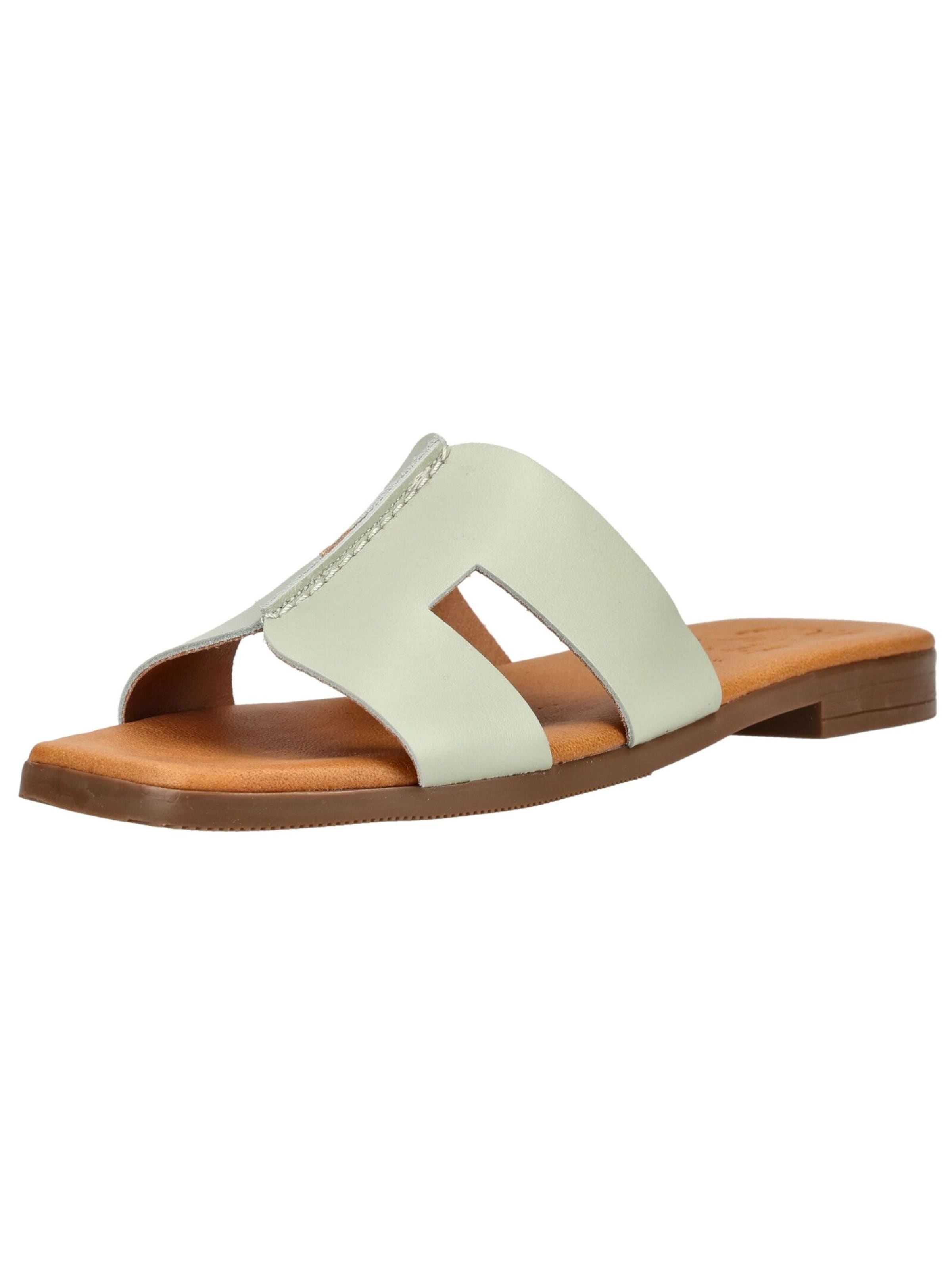 Oh! My Sandals Mules in Green: front