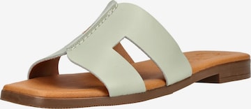 Oh! My Sandals Mules in Green: front