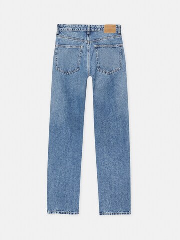 Pull&Bear Regular Jeans in Blauw