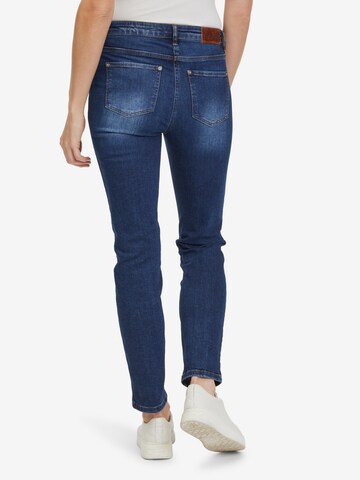 Coupe slim Jean Betty Barclay en bleu