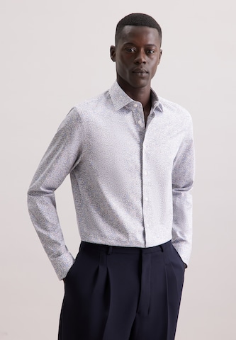 Coupe slim Chemise business 'Schwarze Rose' SEIDENSTICKER en mélange de couleurs : devant
