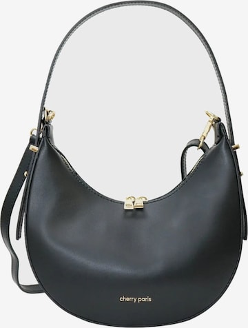 Cherry paris - Mala de ombro 'Cherry Paris Sacs à main 4094 Orlane Noir' em preto: frente