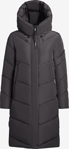 Manteau d’hiver 'Jange' khujo en gris : devant
