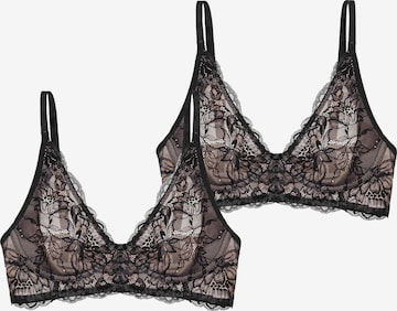 TRIUMPH T-shirt BH ' Amourette Charm ' in Zwart: voorkant
