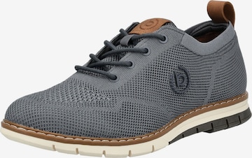 Baskets basses bugatti en gris : devant