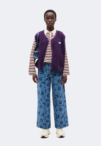 AMERICAN VINTAGE - Colete 'HOKTOWN' em roxo