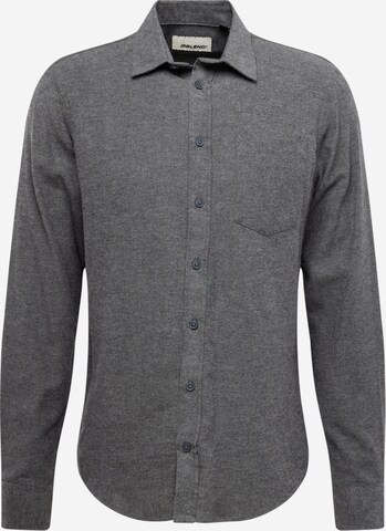 BLEND Regular Fit Skjorte i grå: forside
