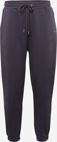 BURTON MENSWEAR LONDON Tapered Trousers in Blue: front