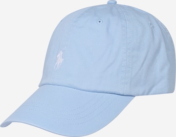 Casquette Polo Ralph Lauren en bleu : devant