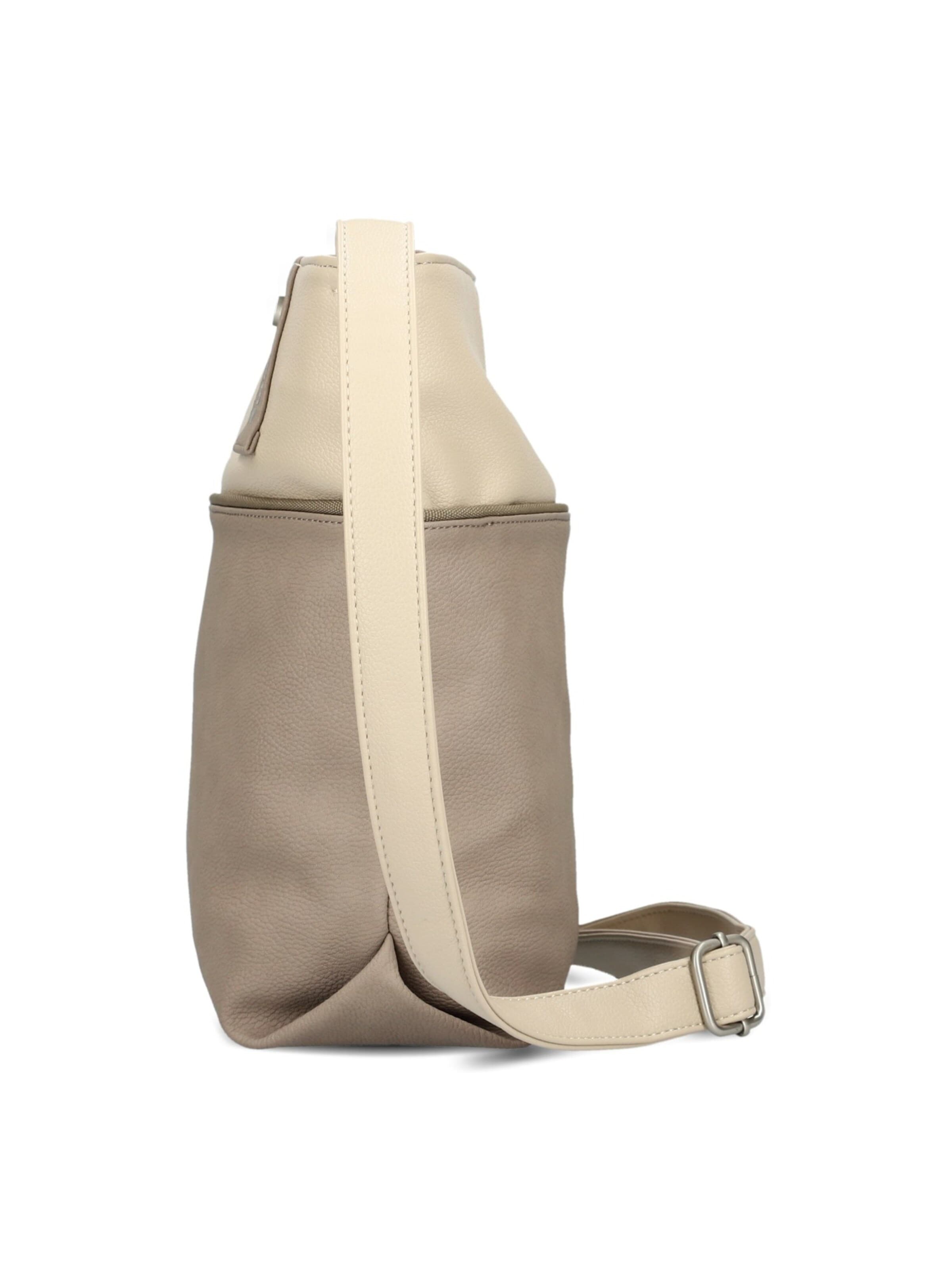 ZWEI Handbag 'JANA J10' in Brown