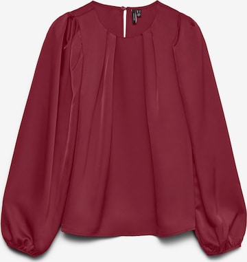 Chemisier 'VMVICTORIE' VERO MODA en rouge : devant