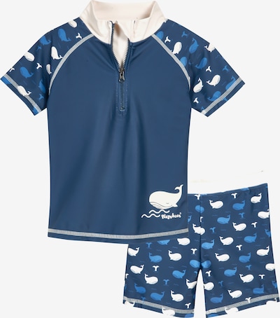 PLAYSHOES UV-suoja 'Wal' värissä marine / kuninkaallisen sininen / valkoinen, Tuotenäkymä