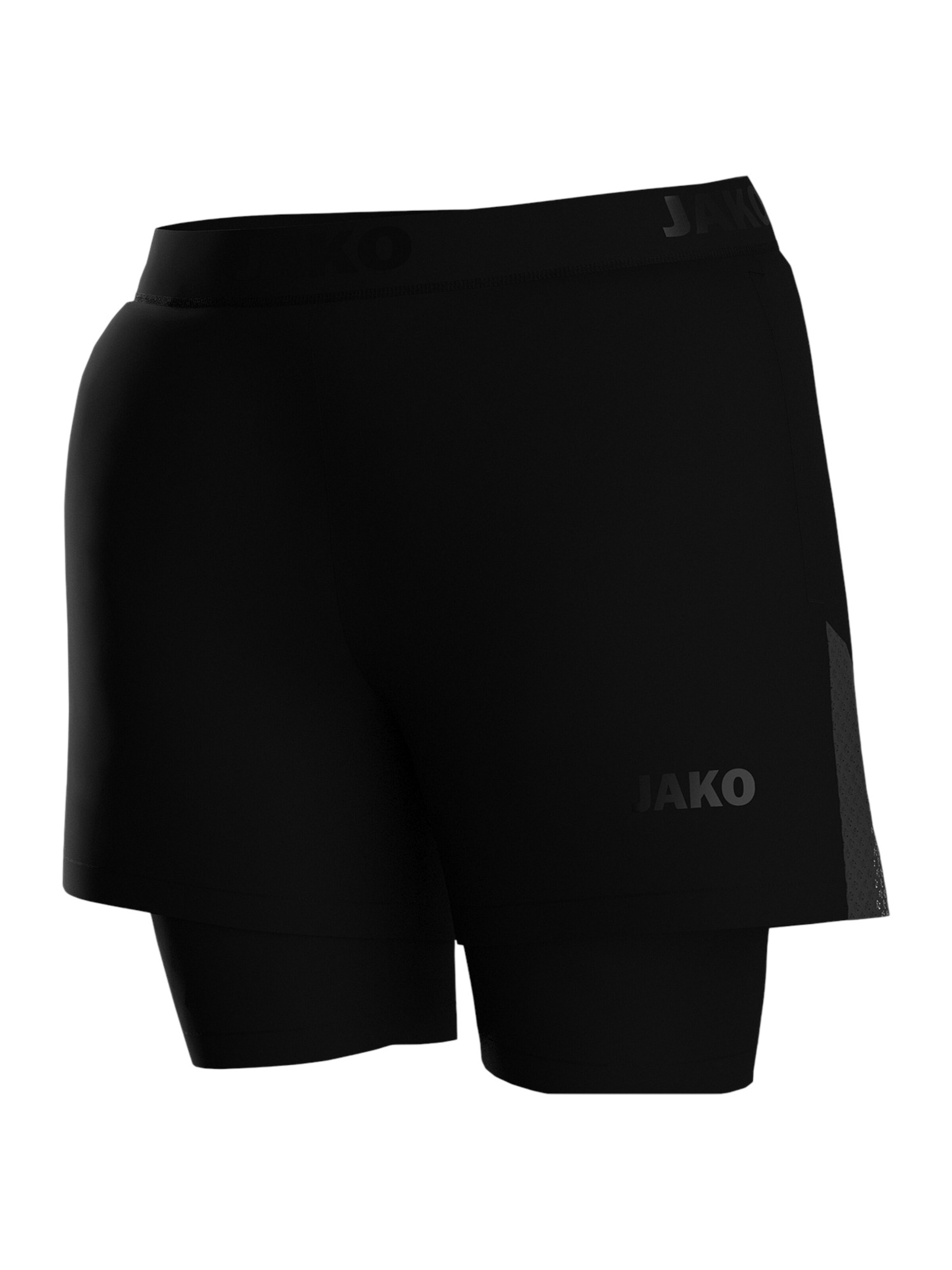 Regular Pantalon de sport JAKO en noir : devant