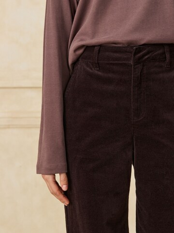 Next Wide Leg Hose in Rot