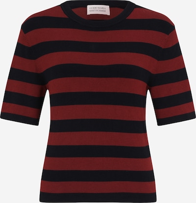 Guido Maria Kretschmer Women Футболка 'Maria' в Темно-красный / Черный, Обзор товара