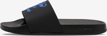 Claquettes / Tongs Hummel en noir : devant