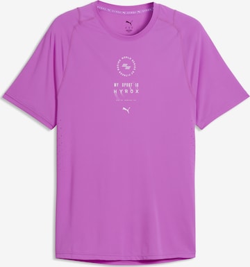 PUMA T-Shirt in Lila: Vorderseite