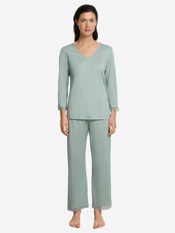 Hanro Pajama 'Inaya' in Green