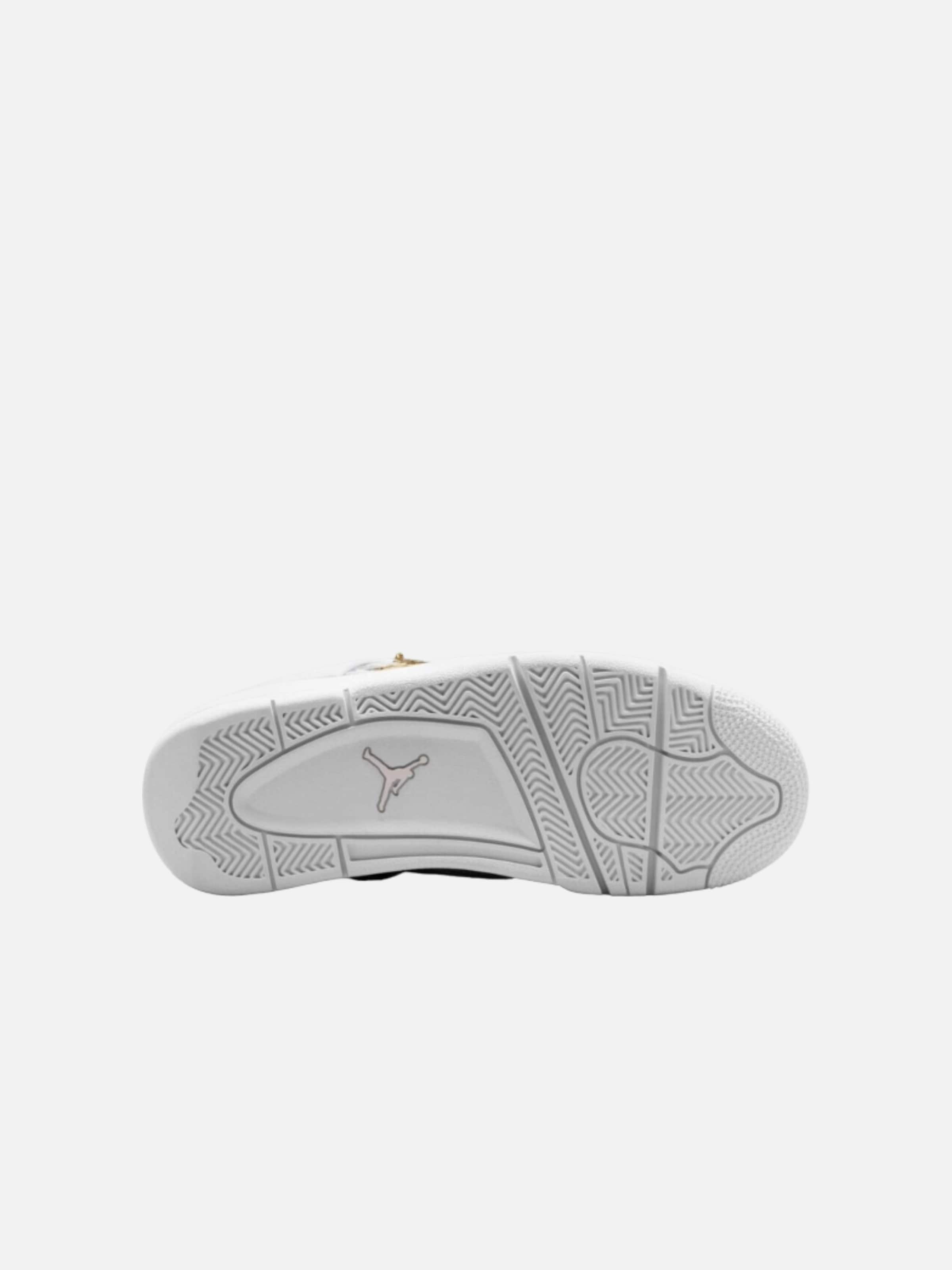 Baskets hautes 'Air Jordan 4 Retro Net White' Jordan en gris