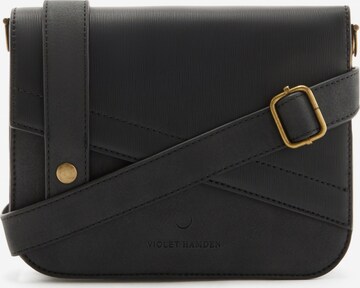 Violet Hamden Crossbody Bag in Black: front