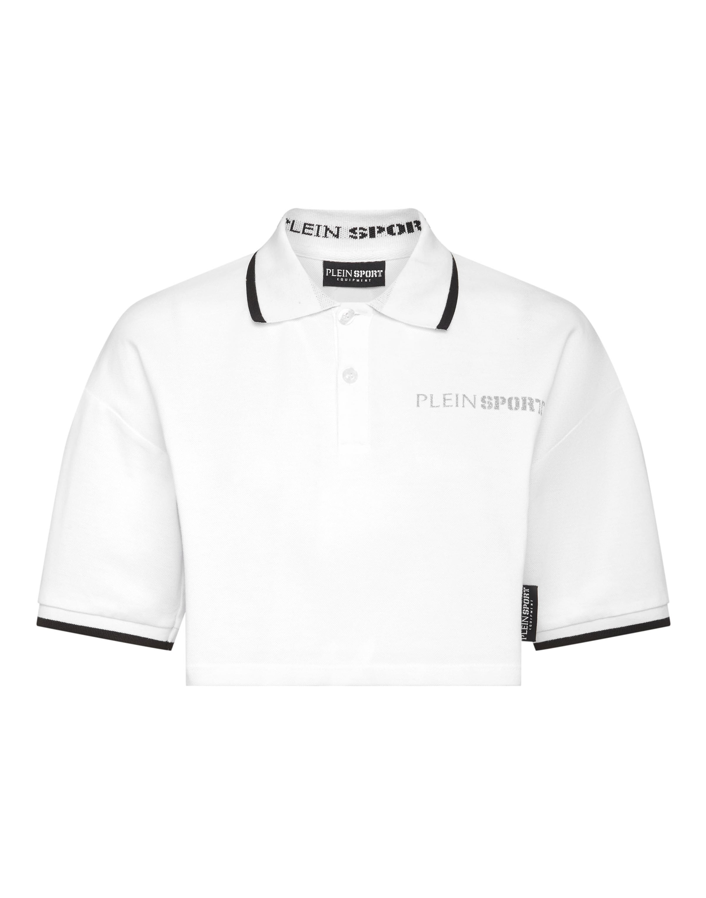 Plein Sport - Camisa em branco: frente
