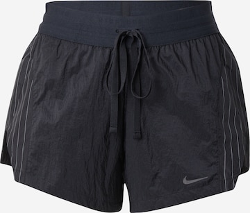 NIKE regular Παντελόνι φόρμας σε μαύρο: μπροστά