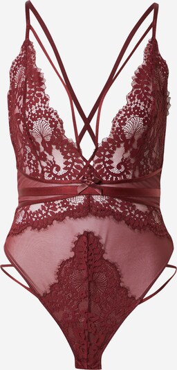 ABOUT YOU x hunkemöller Bodi 'Riley' veinipunane, Tootevaade
