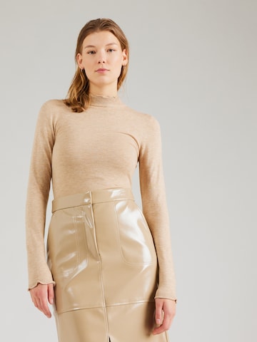 VERO MODA Pulóver 'GOLD' - bézs: elől