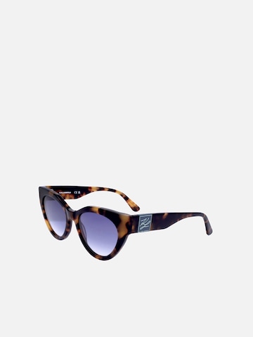 Karl Lagerfeld Sunglasses in Brown: front