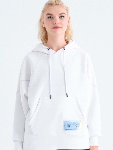 Rockupy Sweatshirt 'Hadassa' in White