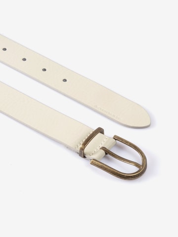 Ceinture 'SYLKE' TOM TAILOR en blanc