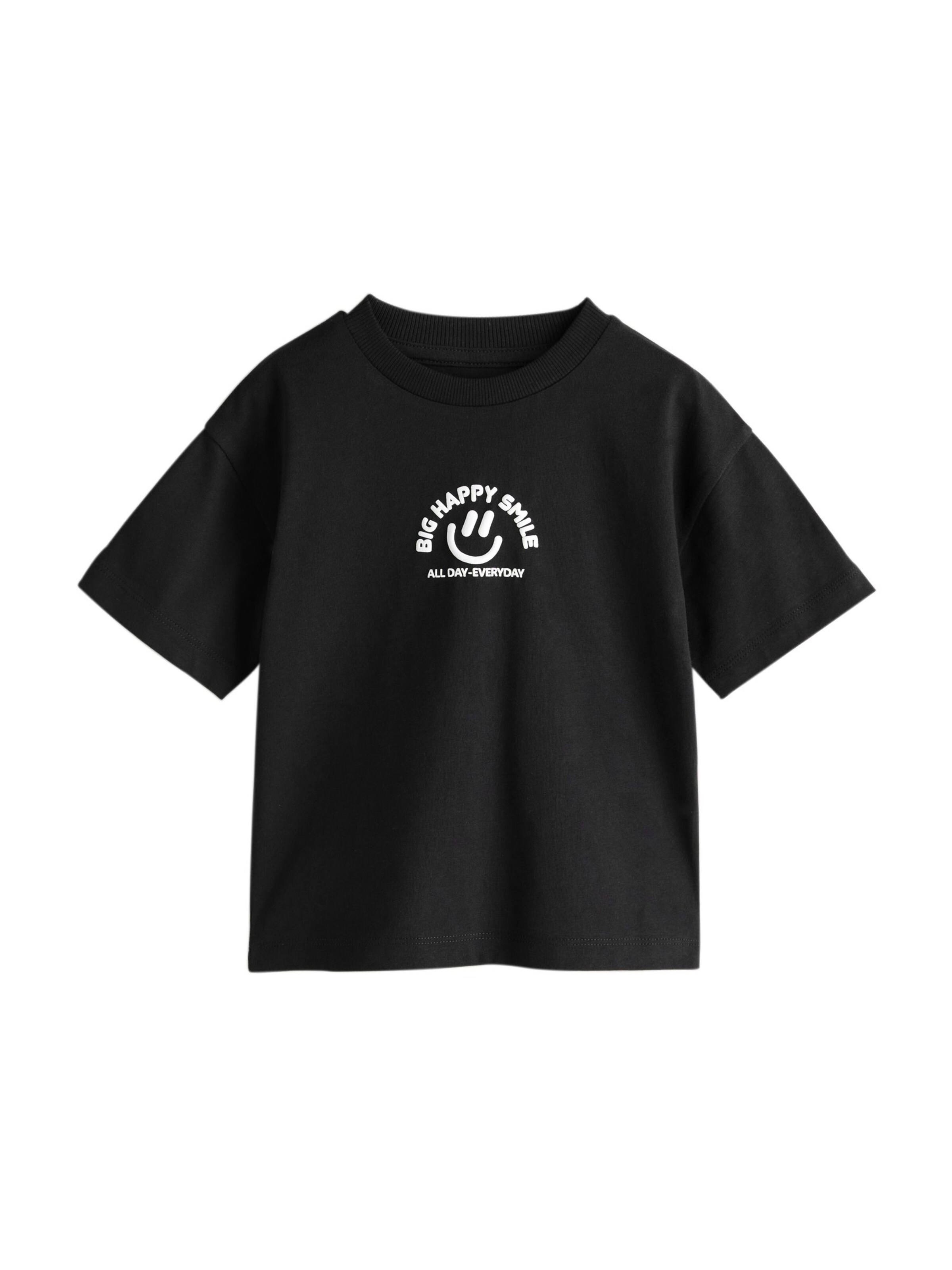 Next Shirt in Black: front