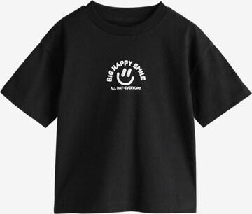 Next Shirt in Black: front