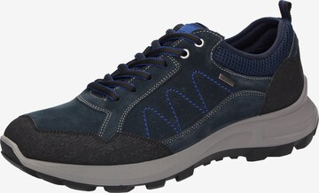SIOUX Athletic Lace-Up Shoes 'Outsider' in Blue: front