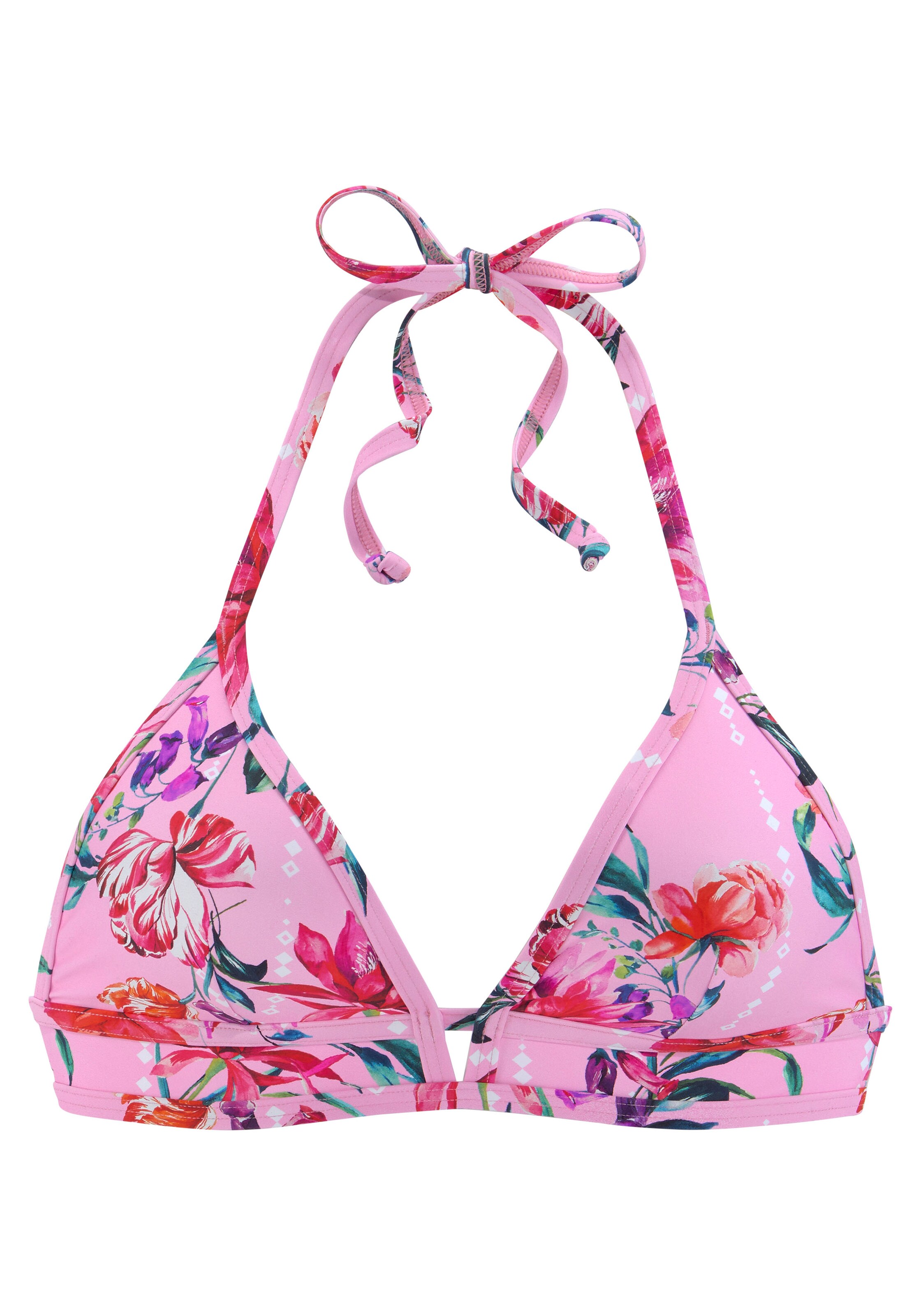 SUNSEEKER Bikini top in Pink: front