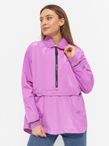 ILSE JACOBSEN Performance Jacket in Purple: front