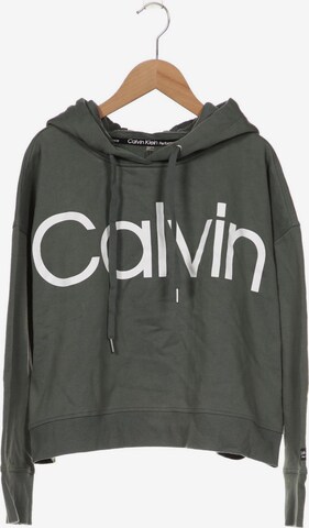 Calvin Klein Kapuzenpullover L in Grün: predná strana